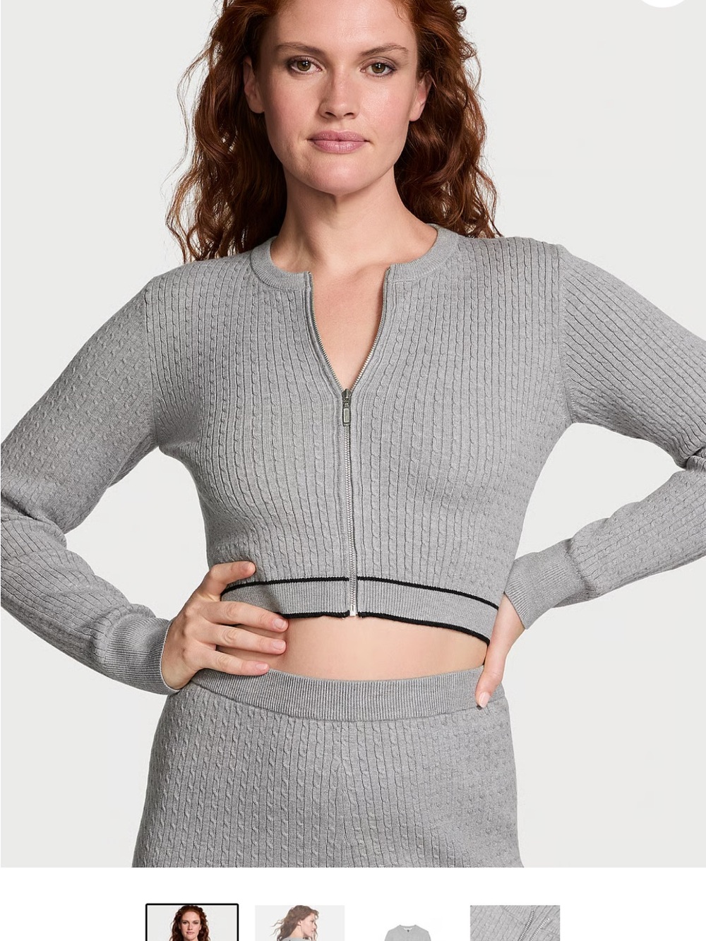 Victoria Secret Luxe Cable Knit Cardigan
